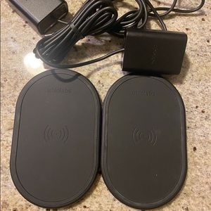 Ubio Labs 10W Qi Wireless pad, 9VDC Wall Adaptor 2 Pack